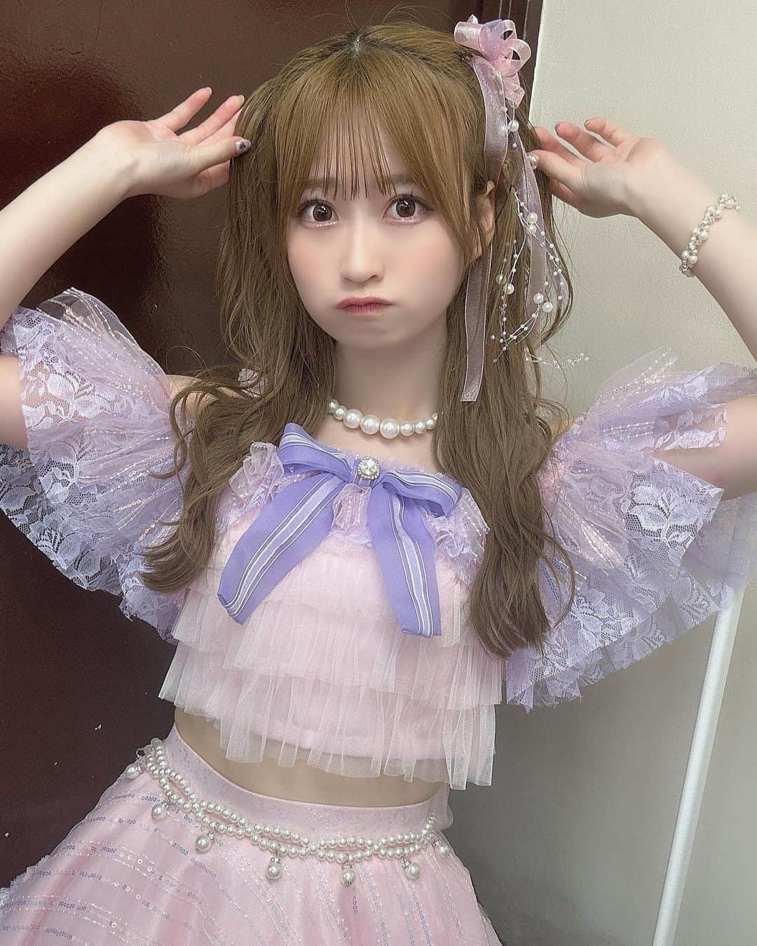 佐野心音のインスタグラム：「佐野心音Birthday Liveありがとうございました🎂💛 幸せすぎてこんなに幸せでいいのかなって余韻が既にやばいです🥲 やっぱり私はアイドルしてる時が1番幸せ、沢山ありがとう」