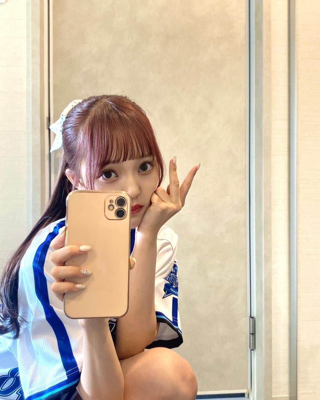 のインスタグラム：「ロングポニー!!⚾️」