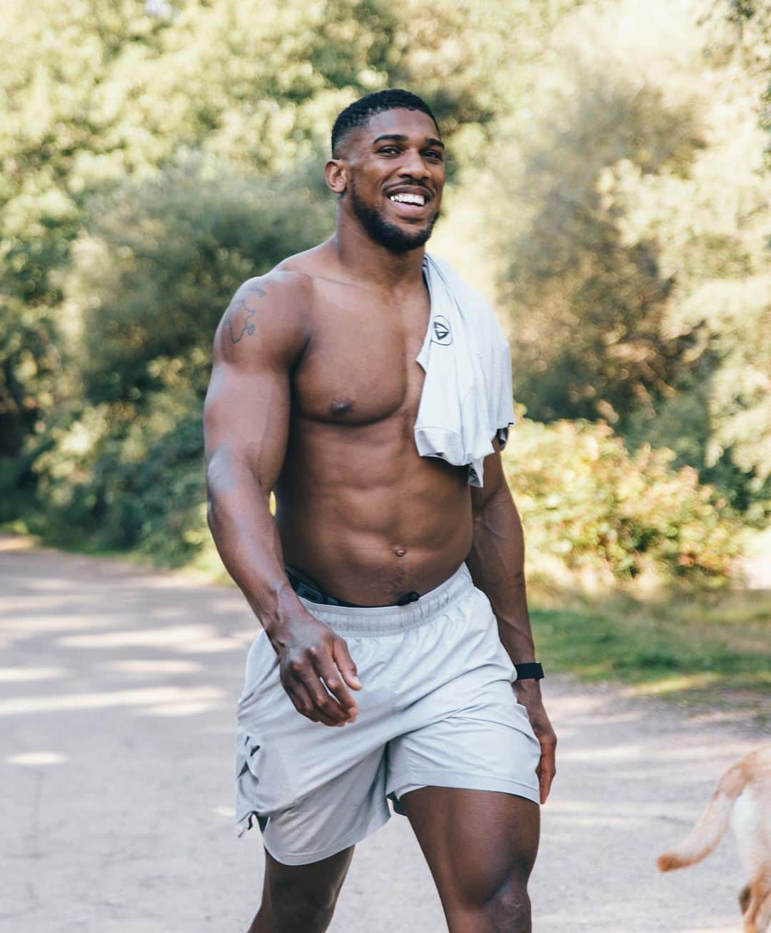 アンソニー・ジョシュアさんのインスタグラム写真 (アンソニー・ジョシュアInstagram)「Neighbourhood patrol」8