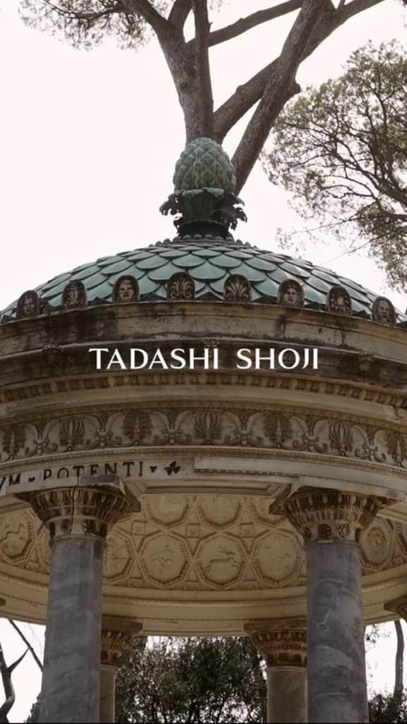 タダシショージのインスタグラム：「To Rome With Love. Part II In the heart of Italy’s Eternal City, time-honored charm and Tadashi Shoji’s distinctive elegance intertwine in a tale of passion, sisterhood, and unity.   Stay tuned for the complete video   Written and directed by @miranda_acts Featuring @quartettosharareh Video & editing by @evalacroix__ Production assistance @modesto_network  #newfashioncampaign #fashionad #staytuned #CoutureInCobblestone #IconicRome #classicalmusic #performingartists #FashionForward #StayTuned #fashionstory #fashionfilm #fashionmovie」