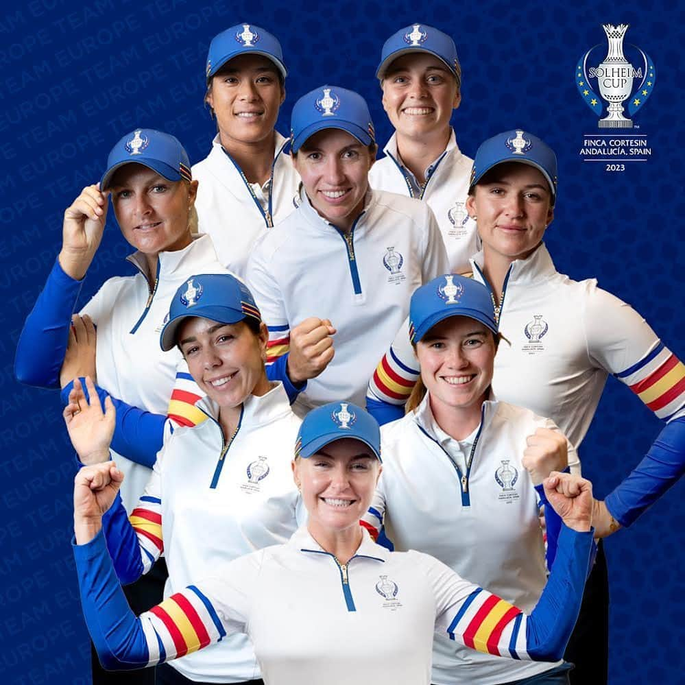 スーザン・ペターセンさんのインスタグラム写真 - (スーザン・ペターセンInstagram)「🇪🇺Solheim Cup Team Europe getting shape🫡 @suzannpettersen   Boutier 🇫🇷 Stark 🇸🇪 Hull 🏴󠁧󠁢󠁥󠁮󠁧󠁿 Maguire 🇮🇪 Hall 🏴󠁧󠁢󠁥󠁮󠁧󠁿 Grant 🇸🇪 Ciganda 🇪🇸 Nordqvist 🇸🇪  #TeamEurope | #SolheimCup2023」8月21日 4時28分 - suzannpettersen