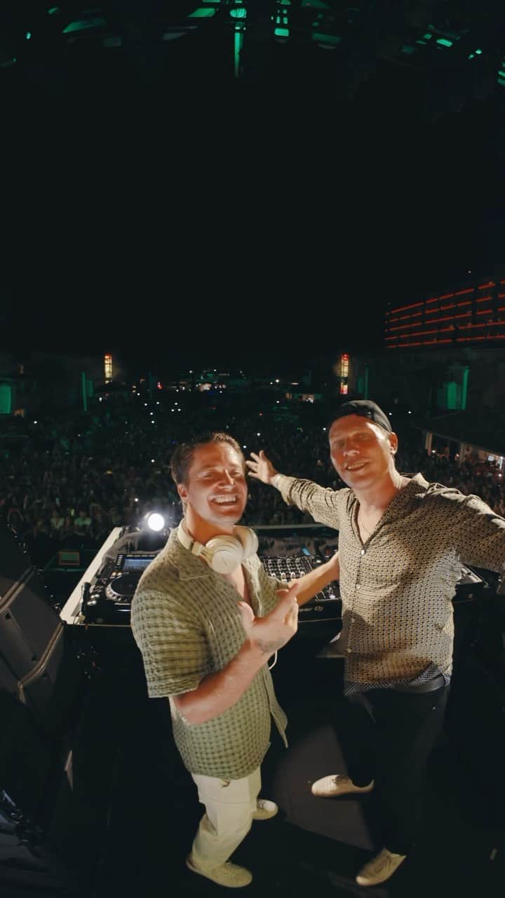 KYGOのインスタグラム：「Back to back with the legend @tiesto 🫶🏼」