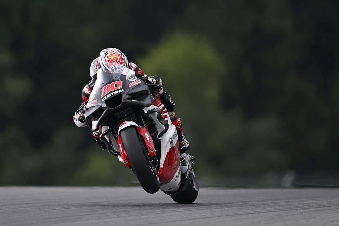 中上貴晶のインスタグラム：「We are trying to improve little by little. P18 🇦🇹 See you at Catalunya in 2 weeks!  #AustrianGP #MotoGP」
