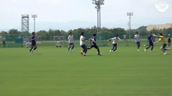 のインスタグラム：「TM vs 高知ユナイテッドSC 3-0  後半27分 #中野桂太 ⚽  左サイドを抜け出した #髙田颯也 選手から折り返しを中野 桂太選手が落ち着いて流し込む⚽  #徳島ヴォルティス #vortis #Jリーグ #football」