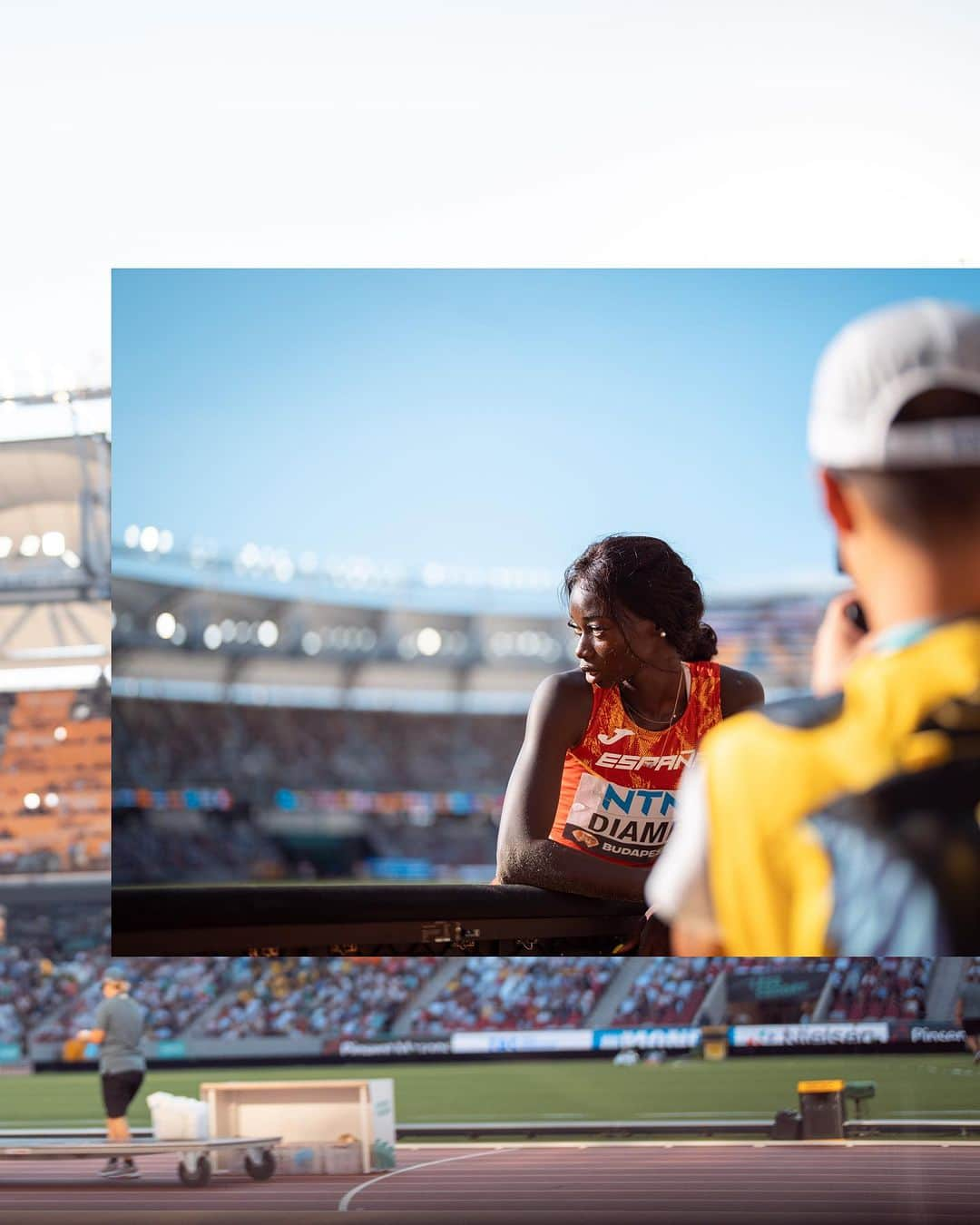 Fatima Diameさんのインスタグラム写真 - (Fatima DiameInstagram)「6 del mundo 💃 #longjump #spain #wm #budapest #athlete」8月21日 17時56分 - fatimadiame