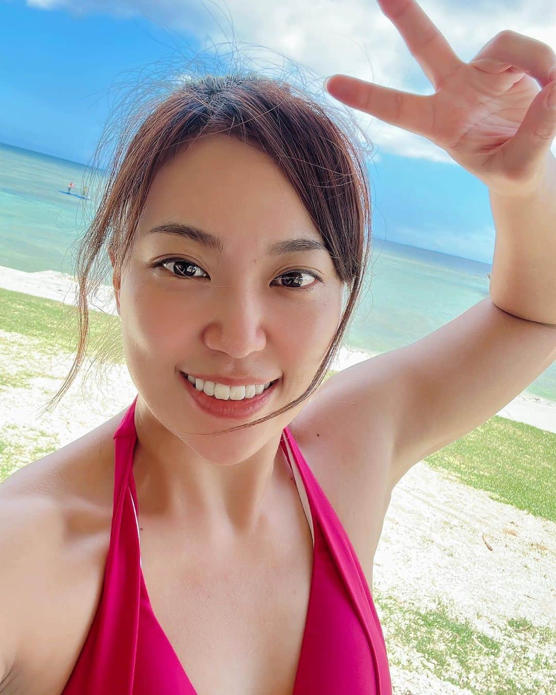 高瀬みゆきさんのインスタグラム写真 - (高瀬みゆきInstagram)「海だよーーー!!!  #沖縄 #Okinawa #japan #海」8月21日 18時18分 - myuki3114