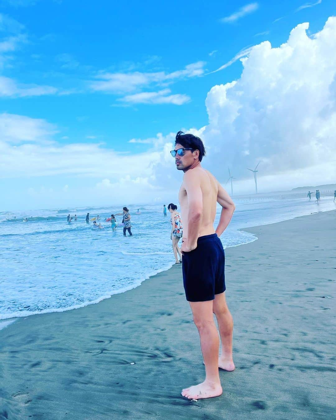 松井大輔さんのインスタグラム写真 - (松井大輔Instagram)「夏やなあ〜  #summer  #sea #夏 #浜辺 #ibaraki  #kashima #鹿島 #茨城県」8月21日 18時47分 - matsuidaisuke_official