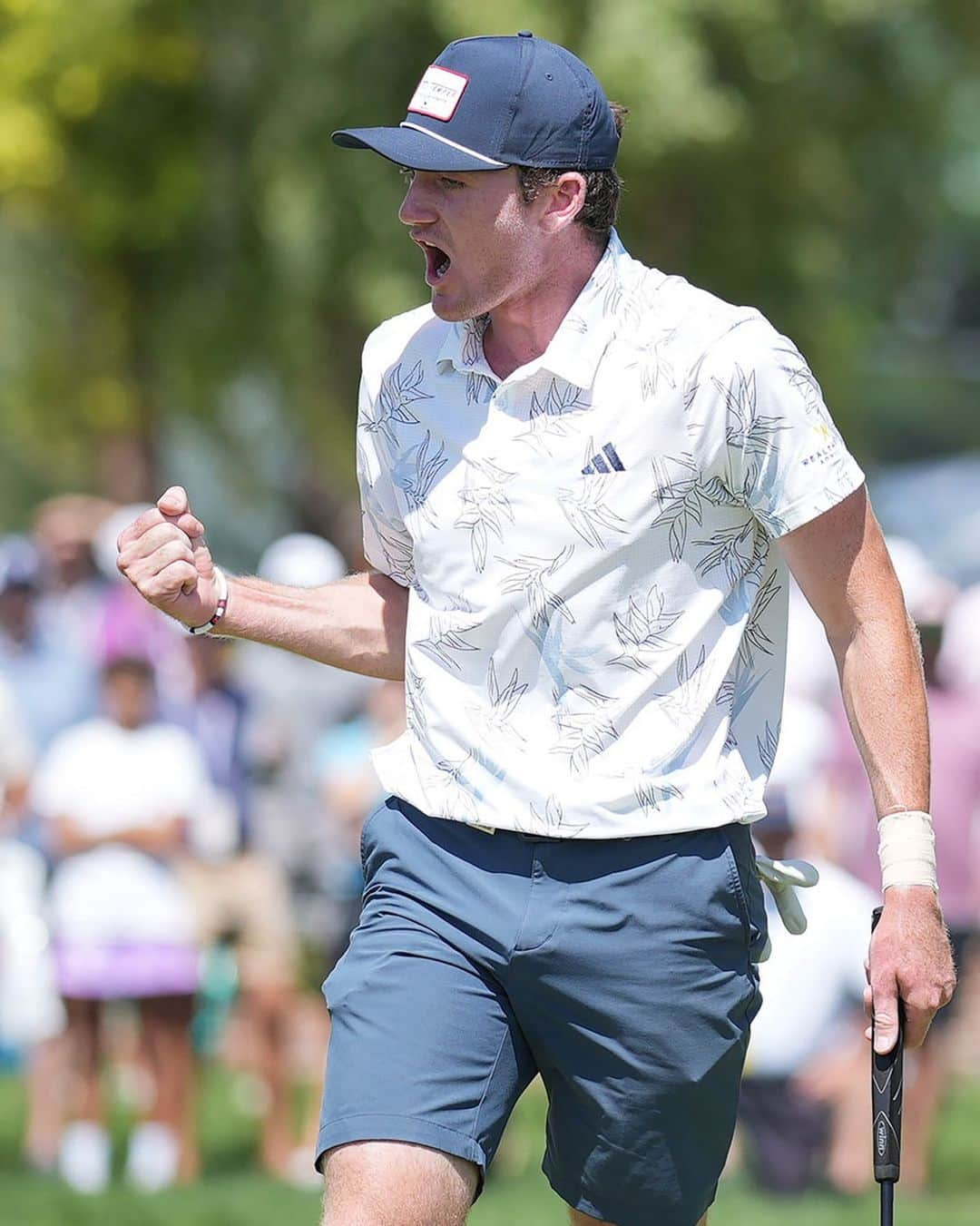 adidas Golfのインスタグラム：「Made for this. Nick Dunlap joins elite company as just the second player in history to win both the U.S. Junior Amateur 🏆 and the U.S. Amateur 🏆  Congratulations @nick.dunlap10 ‼️  Catch him next representing team 🇺🇸 @thewalkercup.」