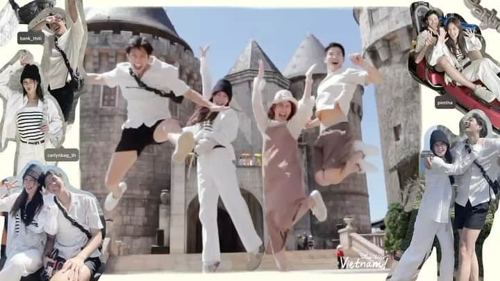 のインスタグラム：「บุก Vietnam ep.1 มาแล้ววว ซินจ่าวววงับบ 🇻🇳 ใครดูแล้วบ้างน้าาา 🙋🏻‍♀️🙋🏻‍♀️🙋🏻‍♀️」