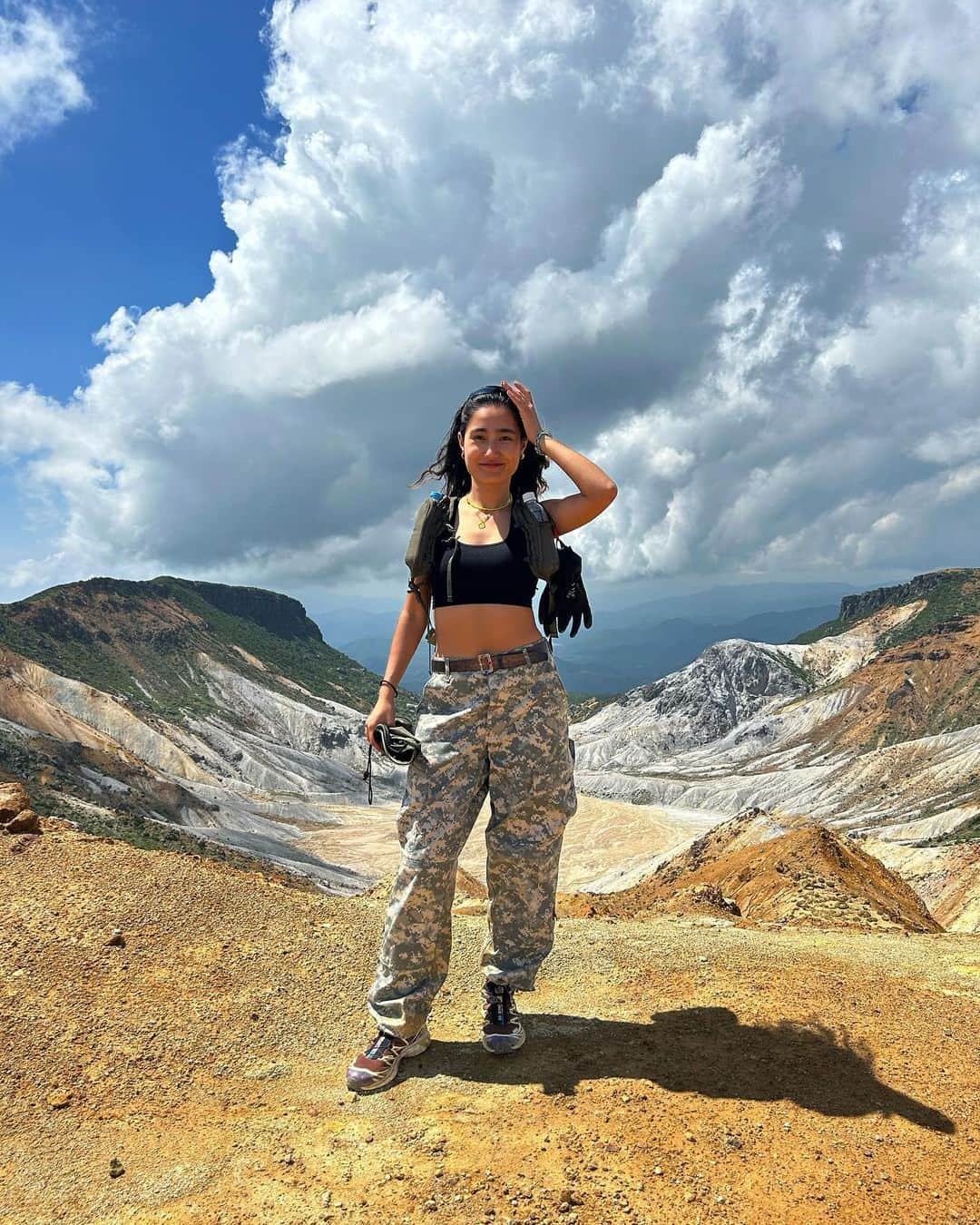 parisaのインスタグラム：「安達太良山 🏔️ Mount Adatara 1700M」