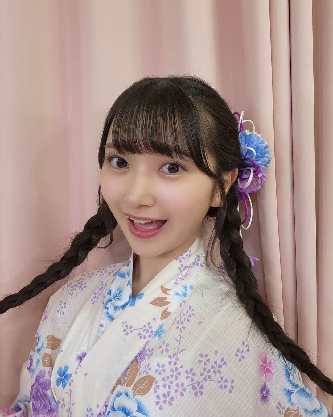 山﨑空のインスタグラム：「納涼祭♡」