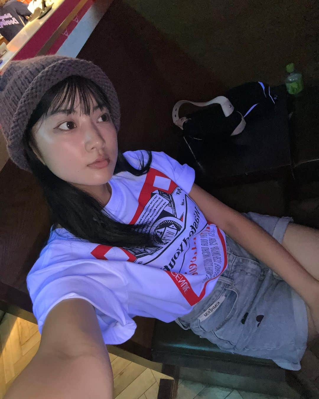 HITOMIのインスタグラム：「街で噂の 鹿ギャング🦌🦌🦌ゆーてなっ 　 投げた玉の速度が子供みたいといわれましタ!!!    非常にハッピーな1日でしたとさっっ ※なぜかインスタがバグってて載せるはずのない画像が掲載されるので何度も載せ直してすまん」