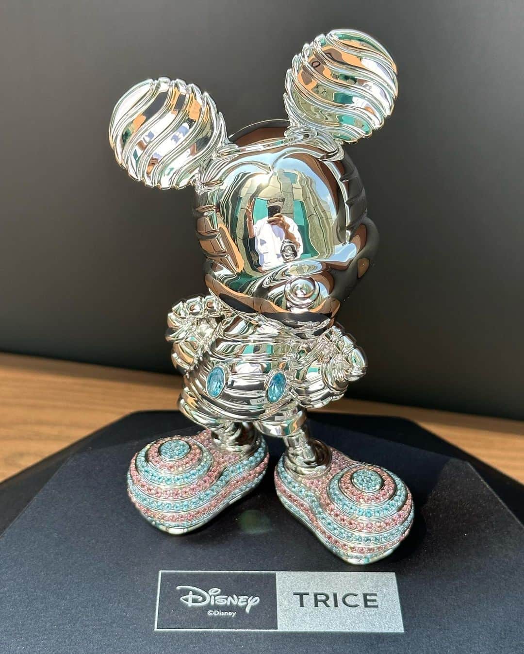 チェン・ボーリンのインスタグラム：「🔶🔸♦️🔹🔷 Sliver Bling Mickey 💎✨✨✨」