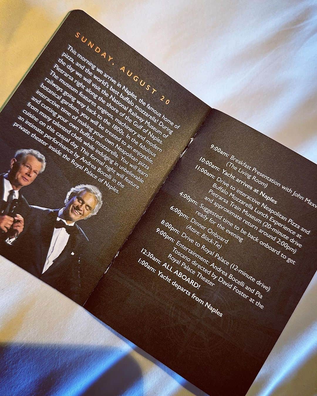 西内ひろさんのインスタグラム写真 - (西内ひろInstagram)「Last night was really amazing...🙏  この様な奇跡のご縁に感謝です。  アンドレア・ボチェッリさんとご挨拶も出来るなんて😭 クリスタッカーさんも素敵な方で、とても光栄な時間となりました。  Thank you for this amazing opportunity! @davidfoster  with Mr Andrea Bocelli    👗　@giorgioarmani   #italy  #palace #napoli」8月21日 15時48分 - 0214hiro