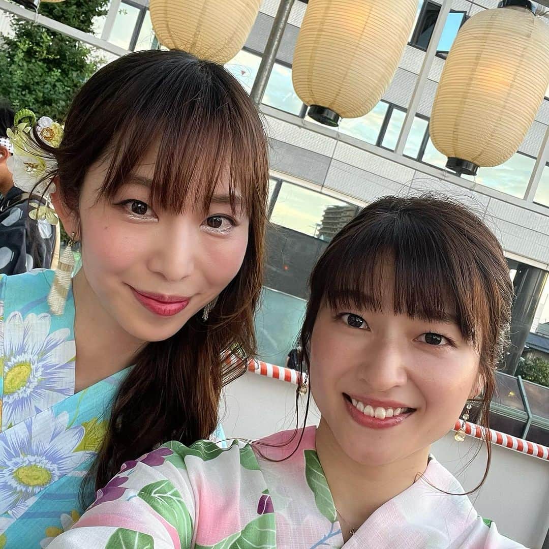 のインスタグラム：「竿燈期間中は大好きな美澄さんにも会えました😌🧡 いつみても美しさが更新されていて本当に努力の人なのだなぁといつも思います🥹✨ 常に新たなことに挑戦する姿にも刺激をもらっています。  今年は秋田でもたくさんイベントしてください！😘  2枚目の写真 Photo by @akifumihommaphotography   #akita #秋田 #アナウンサー #グラビア #塩地美澄 #秋田愛 #浴衣 #秋田の夏 #竿燈まつり #rcawaii」