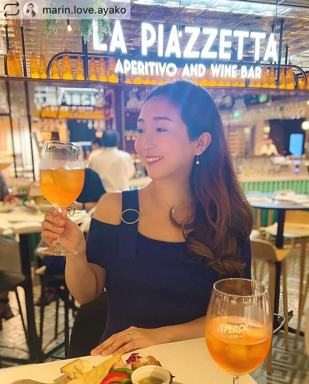 EATALY Tokyoのインスタグラム：「@marin.love.ayako  Grazie❣️ #イータリーでアペしよう  #イータリー  #アペリティーボ」