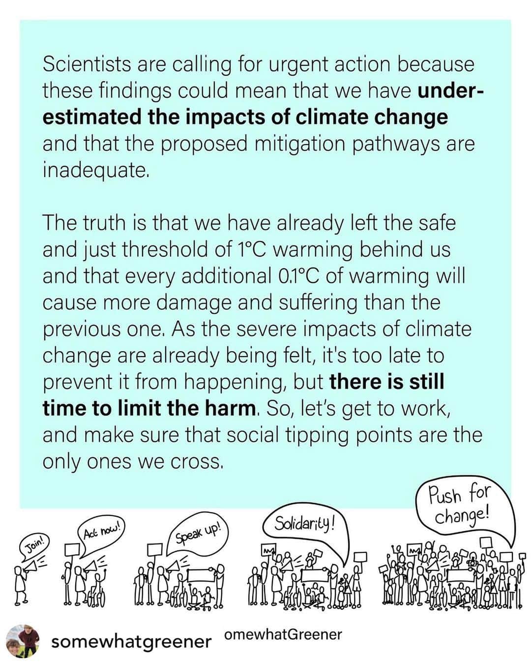カリス・ファン・ハウテンさんのインスタグラム写真 - (カリス・ファン・ハウテンInstagram)「This might help to get your head around the climate crisis. @somewhatgreener」8月22日 3時05分 - leavecaricealone
