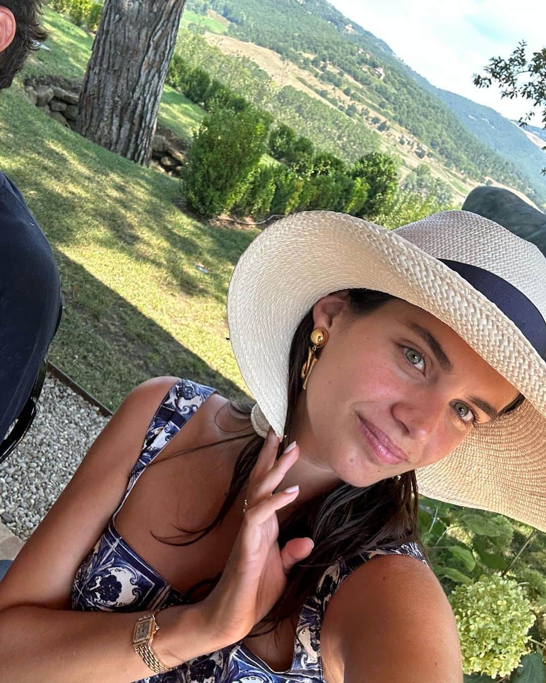 サラ・サンパイオさんのインスタグラム写真 - (サラ・サンパイオInstagram)「Living la dolce vita under the Tuscan sun 🍝」8月22日 3時42分 - sarasampaio