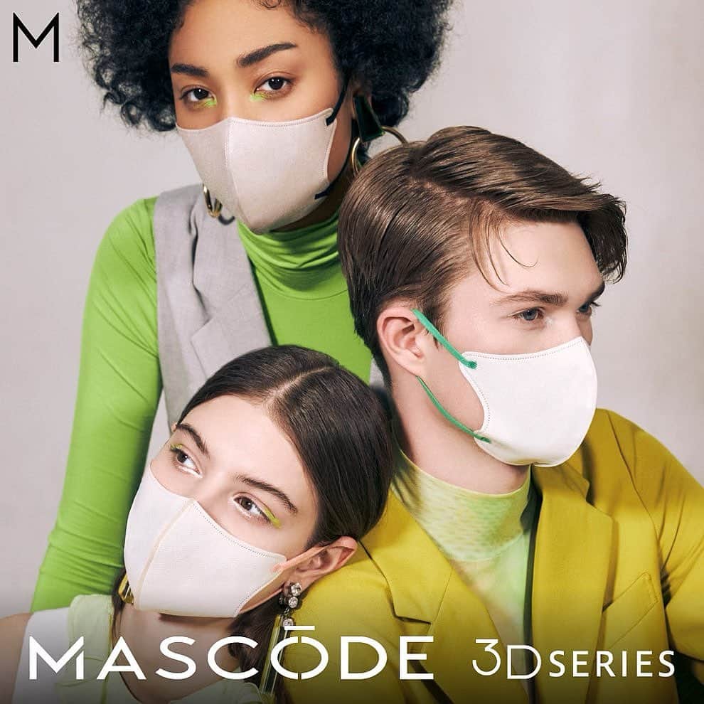 GENAのインスタグラム：「@mascode_official AW23😷💚❤️」