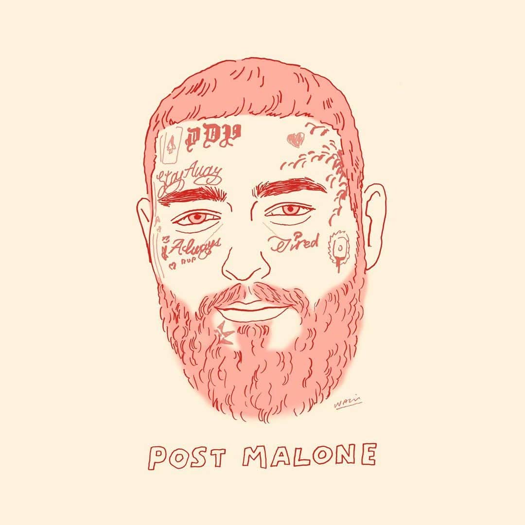 WALNUTのインスタグラム：「I'm so excited for @postmalone 's gig in Japan next month🇯🇵💞  What's your favorite Post Malone song? 来月の来日公演楽しみすぎる🫶🏻  #postmalone #walnutsfavoriteartists」