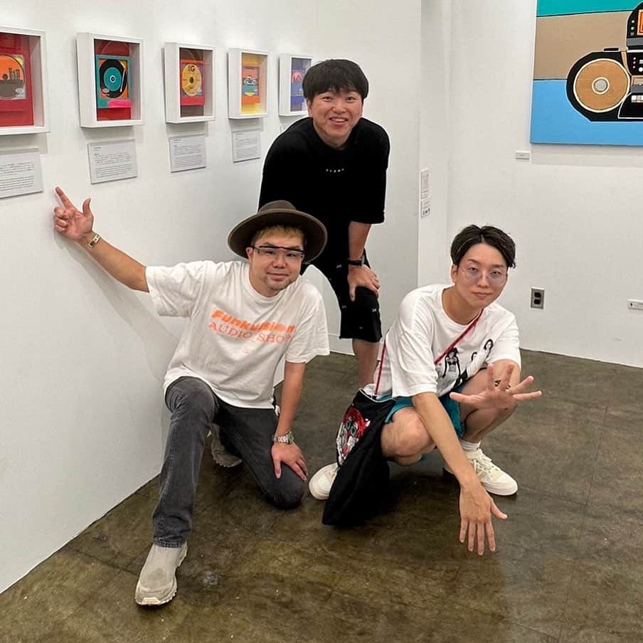西寺郷太のインスタグラム：「corin. さん @corin_corin 、ARAKI @araki_ikara ありがとうやでー^ ^。」