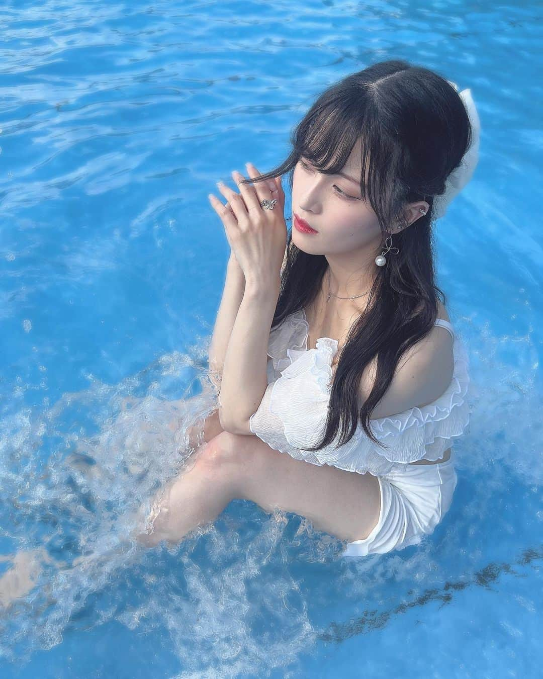 田北香世子さんのインスタグラム写真 - (田北香世子Instagram)「ふたりでいなきゃそれ夏じゃないじゃん！  #プール #西武園ゆうえんち #西武園ゆうえんちプール #shein購入品 #shein #shein水着 #水着 #アイドル」8月21日 20時21分 - kayoko_takita