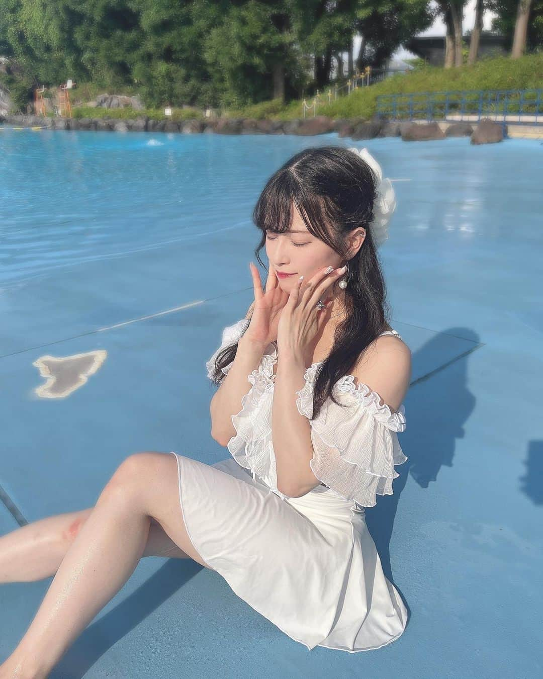 田北香世子さんのインスタグラム写真 - (田北香世子Instagram)「ふたりでいなきゃそれ夏じゃないじゃん！  #プール #西武園ゆうえんち #西武園ゆうえんちプール #shein購入品 #shein #shein水着 #水着 #アイドル」8月21日 20時21分 - kayoko_takita