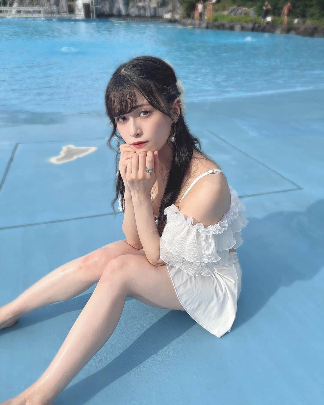 田北香世子さんのインスタグラム写真 - (田北香世子Instagram)「ふたりでいなきゃそれ夏じゃないじゃん！  #プール #西武園ゆうえんち #西武園ゆうえんちプール #shein購入品 #shein #shein水着 #水着 #アイドル」8月21日 20時21分 - kayoko_takita