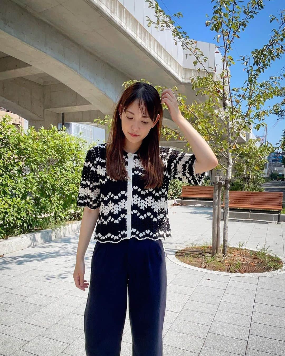 宮﨑真実さんのインスタグラム写真 - (宮﨑真実Instagram)「☁️ 今日の私服🤍  今日の番組でお伝えしましたが 創成館甲子園出場特別番組を 9月9日(土)10:30〜 放送します📺 明日から制作に入ります💻 頑張ります⚾️  #長崎　#アナウンサー　#私服　#今日のコーデ　#コーディネート　#夏コーデ #casafline #marno #パンツコーデ #ビルケンシュトック #サンダルコーデ」8月21日 20時37分 - miyazakimami.spocom