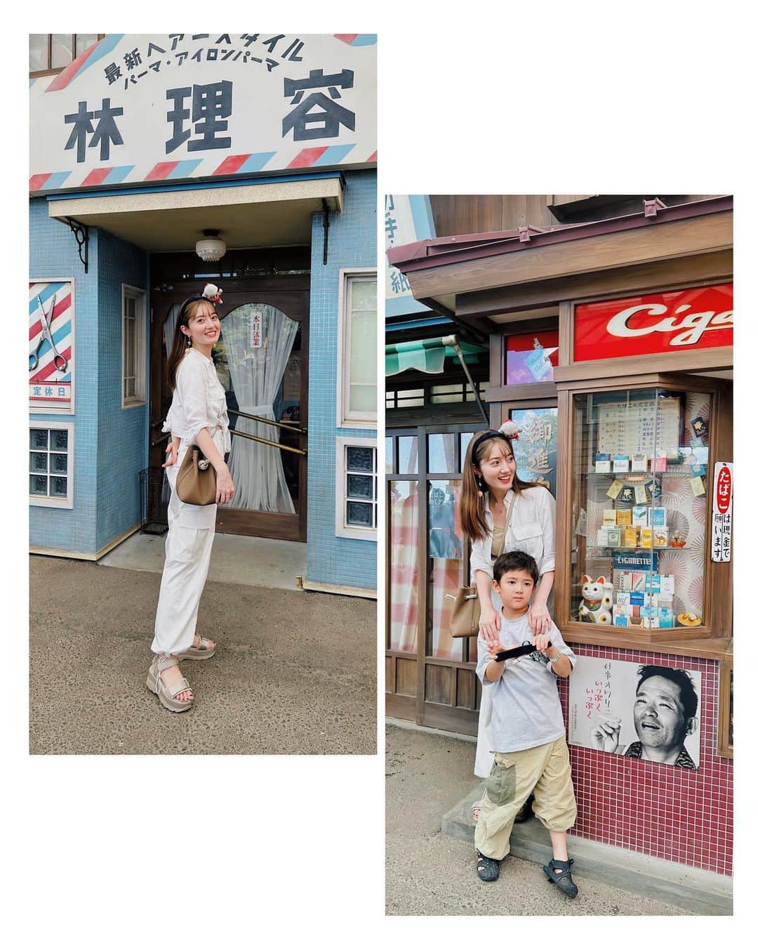 ティファニー春香さんのインスタグラム写真 - (ティファニー春香Instagram)「.  少し前ですが、姉ファミリーと一緒に念願の 西武園ゆうえんちへ行ってきました！🏮🎡✨  園内では昭和レトロな雰囲気を体感でき✨ 私たち大人もとっても楽しめました😆♪  甥っ子は特に7月からスタートした ウルトラマン・ザ・ライドに大はしゃぎ🎈 夏休み、沢山遊べてよかったね〜☺️✨  夜の花火も素敵でした!!🎆💗  気付けば夏もあと少し..！ 残りも暑さに気を付けて楽しんでいきましょうね🌼  #西武園ゆうえんち #ウルトラマン #夏休み」8月21日 20時55分 - tiffanyharuka