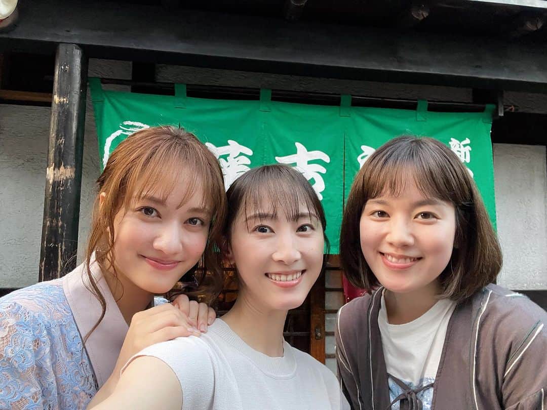 松井玲奈のインスタグラム：「『 #やわ男とカタ子 』本日3話は、23:06〜放送です！！ やわカタのガールズトリオ、久美、藤子、もじょ丸の物語もありますが、それ以外にも盛りだくさん。てんこ盛りの3話になっています。 お楽しみにー！」