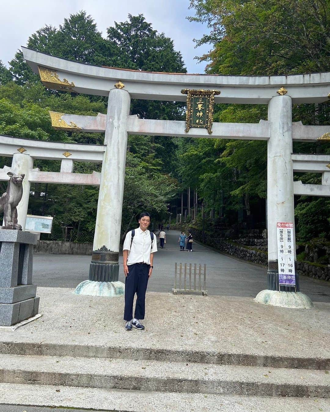 熊谷岳大さんのインスタグラム写真 - (熊谷岳大Instagram)「三峰神社に行かせて頂きました。 パワー充電だねー😊 #三峰神社  #パワー #あのはな」8月21日 21時32分 - garichu.kuma