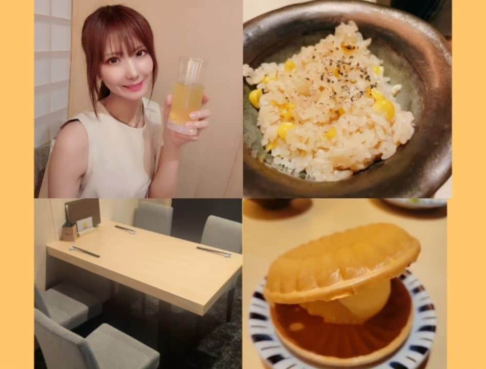 片瀬亜乃さんのインスタグラム写真 - (片瀬亜乃Instagram)「新橋の和食屋さん『花びし』のレセプションにお邪魔ーのしました🤍  看板料理「のどぐろの塩焼き」を含む「花菱コース」を堪能してきました。  あーのとあずちゃんのインスタ見た人にお得情報❣ 『オープン記念コース』お願いしますと予約すると 花びしコースのメニュー ●季節の日本酒お1人1杯プレゼント✨ さらに地酒や銘柄焼酎飲み放題1500円が無料‼️  🥢花菱コース7,000円 全9品 ・前菜三点　もずく酢/夏野菜の揚げ浸し/清流美どりのよだれ鶏 ・御造り　まぐろ中トロ 勝浦のもちカツオ塩たたき (お醤油は自家製煮切り醤油) ・逸品　清流美どりのもも焼き (柚子胡椒添え) ・焼き物　のどぐろ塩焼き(1人1尾) ・揚げ物　ふわふわ海老真丈 ・箸休め　長芋のたまり醤油漬け ・食事　季節のとうもろこしの炊き込みご飯 ・お椀　しじみの赤だし ・デザート　アイス最中  こんなに豪華で破格のコストパフォーマンスでびっくり。  条件①　@hanabishi__tokyo　店舗アカウントをフォロー 条件②　投稿を保存  JR新橋駅より徒歩約6分  和食にこだわるお魚も一級品❣お刺身も新鮮✨  「のどぐろの塩焼き」は 豊洲の仲買人が丁寧に目利きした厳選のどぐろを使用！✨  デートにも、会食にもお友達とでもどんなシーンでも合うお店でした。  1階は一人でもお食事を愉しめるカウンター席で、目の前で調理するスタッフとの会話を楽しめる！👨‍🍳 2階は完全個室のみのフロア。 3階には和をイメージさせる屏風があり、接待や記念日にもおすすめ！🙆  皆さんもオープン記念コース頼んでみてね🤍  ・ 店名 ：日本酒と和食 花びし ・ 住所 ：東京都港区新橋3-9-6 ・アクセス：新橋駅から徒歩3分 ・営業時間：17:00～0:00 ・ 席数 ：26席 ・お支払い：カード可。QR可。  @hanabishi__tokyo  #PR #花びし #新橋グルメ #新橋ランチ #新橋ディナー #新橋居酒屋 #東京観光 #東京グルメ #東京カフェ #東京カフェ巡り #東京ランチ #  #銀座グルメ  #銀座デート #日比谷デート #内幸町グルメ #汐留グルメ #日比谷グルメ #日比谷カフェ #有楽町グルメ #東京デート #グルメ」8月21日 21時55分 - anokatase1031