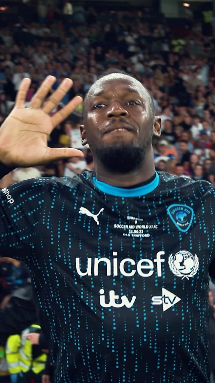 ウサイン・ボルトのインスタグラム：「⚡️ the man is just made to win 🏆🥇  A massive happy birthday to the world’s fastest man and 🌎❎1️⃣ captain @usainbolt 🎂」