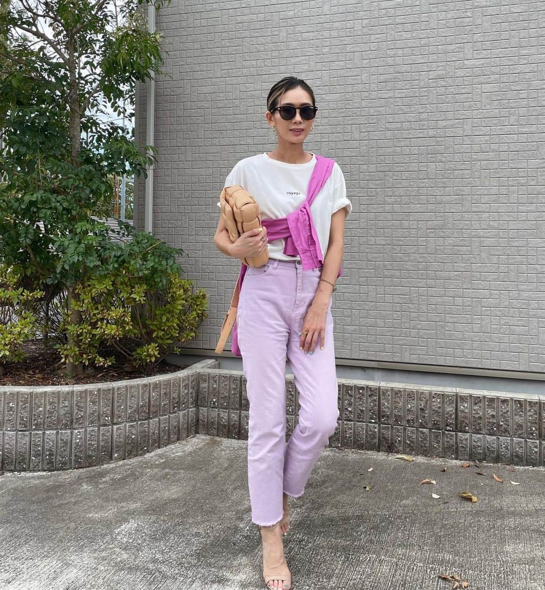 mamany704さんのインスタグラム写真 - (mamany704Instagram)「* * 🍬Pink×Pink🍬 * * #fashion#coordinate#ootd#outfitoftheday#outfits#outfit#pink#pinkfashion#ファッション#コーディネート#ピンク#tシャツコーデ#大人カジュアル#夏コーデ」8月21日 22時10分 - mamany704