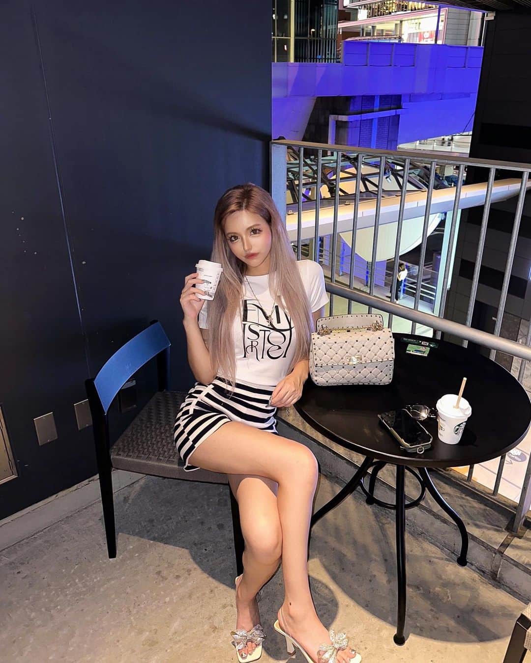 アンジェリカのインスタグラム：「Today’s me❤︎🩷🩷  New color❤︎ ┈┈┈┈┈┈┈┈┈┈ @maaya0014.ankh 🫶🏻 𝐓𝐡𝐚𝐧𝐤 𝐲𝐨𝐮🩵🩵」