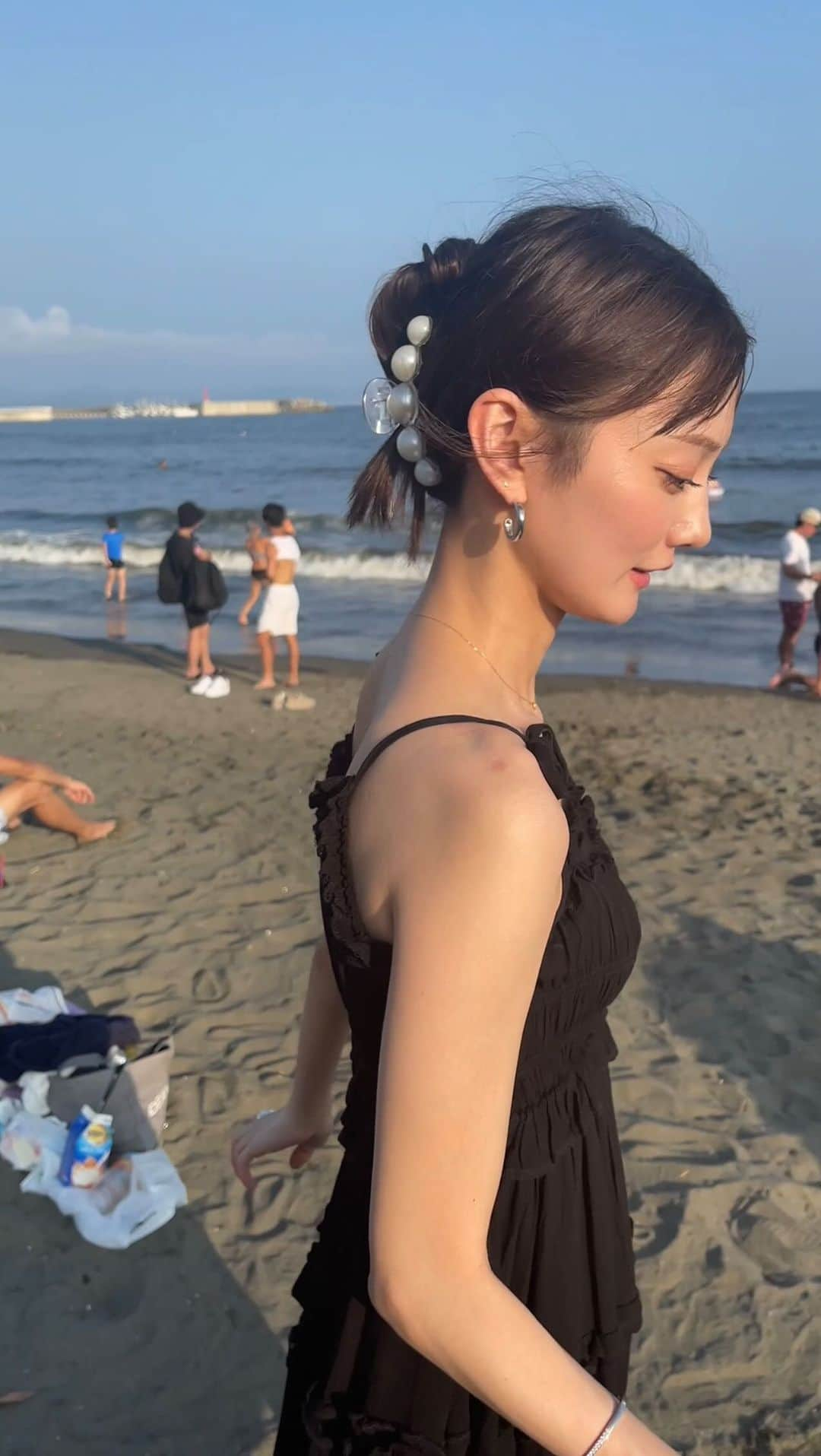 古賀哉子のインスタグラム：「海🌊」