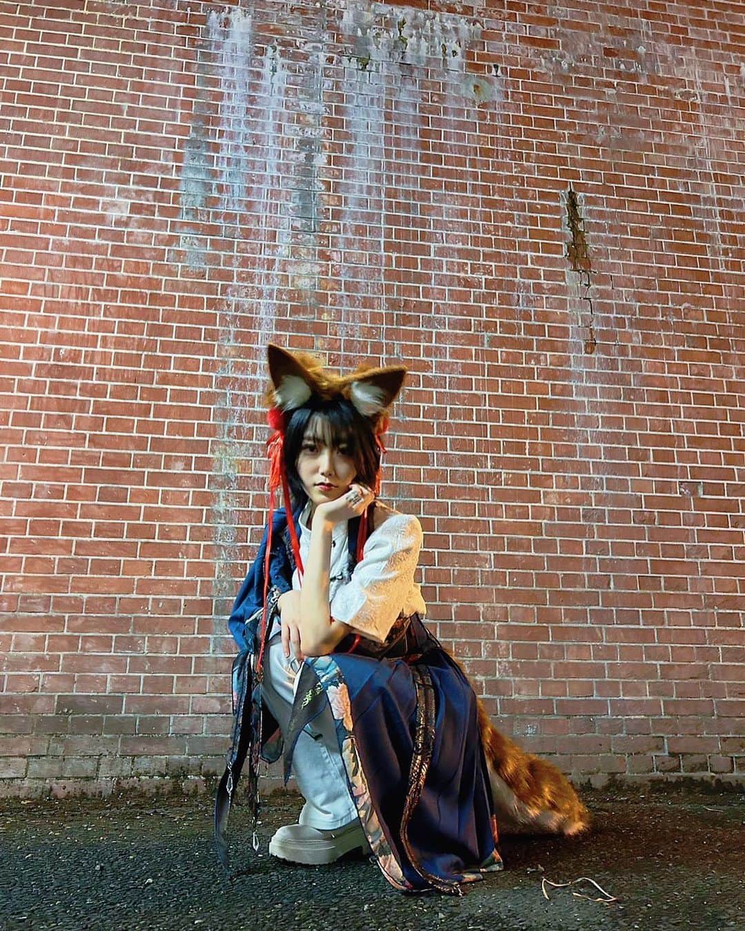 隈本茉莉奈さんのインスタグラム写真 - (隈本茉莉奈Instagram)「野生の狐です　(?)」8月21日 22時51分 - kumamoto_marina