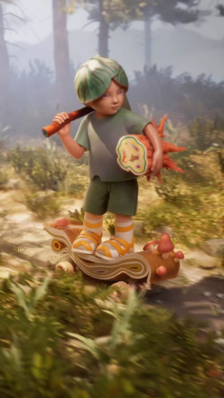ジェームス・ジーンのインスタグラム：「The Trespasser ventures into forbidden territory 🔥 A new animation making its debut as part of Eternal Spiral III at SWCAC in Shenzhen.  Direction: @jamesjeanart  Animation: @zachdarren  Music: @jamesjeanart」