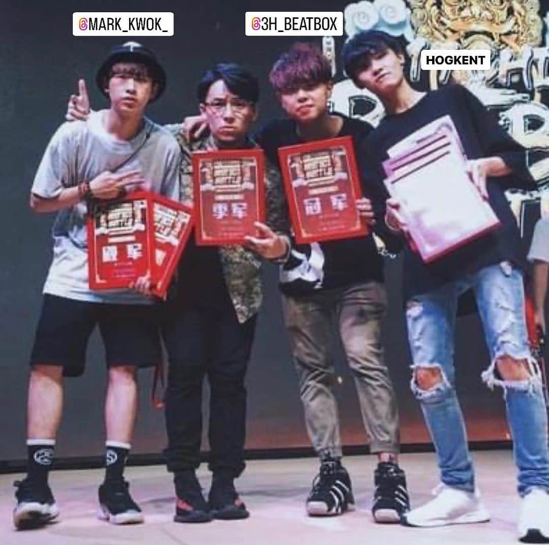 FATKINGのインスタグラム：「: “Can’t be more proud - ladies and gentlemen, allow me to introduce you my student - the 🌍 2023 TOP 16 Beatboxer in The World! Please make some noise for #3H @3h_beatbox !”  First met prox 10 years ago, as a student of my student @mark_kwok_ (師公 ???), a Beatboxer that came to me with favourite songs like 滑板鞋、周杰倫 and 陳奕迅. Which explains well why his beats back then were flat and simple, lacking layers, dimensions and expressions, basically all the designs and details - was quite a tough one to be honest.  But after a few simple trainings, brain washes and stay overs, this kiddo then self-developed and skyrocketed to scored achievements like no one else:  2016-2018 @HongKongBeatbox Champion 2016, 2018 #HongKongBeatbox Tag Team Vice-Champ 2019 Hong Kong Beatbox Tag Team Champion 2019 China Beatbox Vice-Champion 2017, 2020 China Beatbox Champion 2023 China Beatbox Tag Team Vice-Champion 2021 China Beatbox Tag Team Champion 2022 China Beatbox Crew Champion  And the latest achievement…  🏆 2023 @BeatboxBattle.tv World Championship Top 16  The first in history a Chinese qualifier in the world top 16. As a mentor, I can’t be more proud and ashamed at the same time, for having a student that surpassed me way overhead, which has also become my motivation from this date to keep improving and growing “monsters”.  I would like to throw a big thank you to Ho Ho Him (3H) for giving me a chance to steal a part of his glow, enough for me to brag til 2070, can’t appreciate more for having such a hard working and talented student in my life.  I’m so flattered to see Hong Kong Beatbox growing so much, and I hope I can still be helpful to any Beatboxer that comes to me looking to level up the game, and together we achieve greater milestones.  LFG!!! 🔥  #HKBeatbox #Beatbox」