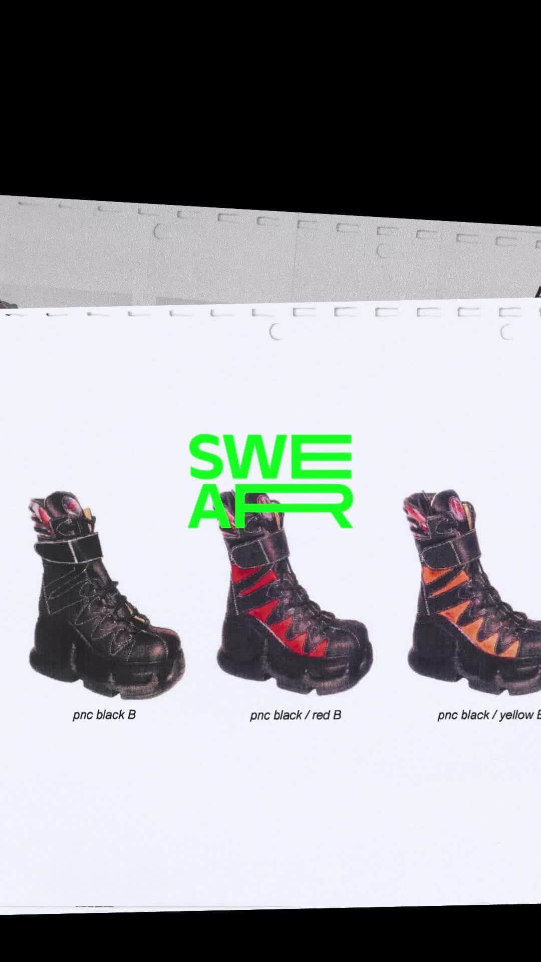 スウェアのインスタグラム：「Take a deep dive into the SWEAR archives with us and be part of the process of reviving some of the most loved styles of the previous decades. Your passion and feedback is what got us inspired to do this in the first place which is why we would like you to follow along this process.⁠ ⁠ A lot of work goes into bringing back old models, especially ones from 30+ years ago. We want to deliver the best possible product to you which is why we will be working hard on updating elements of the shoe to ensure its longevity whilst maintaining the look that you all love.⁠ ⁠ While we are working in the background we would love to hear what style you would like to see the most return to SWEAR? Your voice matters as this will guide us in deciding what to bring back. DM us or drop a comment below.⁠ ⁠ Keep you posted ⚡️ #SWEARarchive」