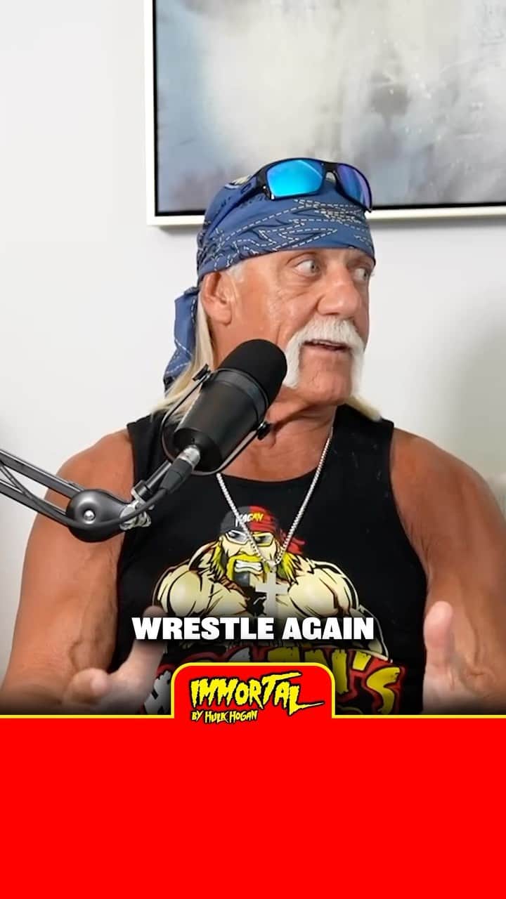 ハルク・ホーガンのインスタグラム：「Well let me tell ya, brother! Cleaning up my act with proper nutrition, diet, and a little CBD magic has turned my life around 🙏 @immortalbyhulkhogan 💪」