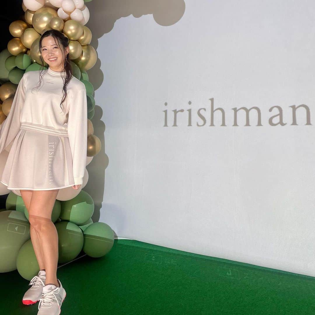 江原詩織さんのインスタグラム写真 - (江原詩織Instagram)「@irishman.jp の2023A/W Collection LauncPartyへ行ってきました🎈  デザインも機能性も改良されててロゴも新しくなっててすごく可愛かった🥹✨  アースカラーのセットアップは可愛い上にふにふしてる肌触りも着心地も良くて最高でしたっ🐻‍❄️💕  #irishman #2023aw #ゴルフコーデ #ゴルフウェア　 #ゴルフ初心者 #ゴルフ部 #ゴルフ上手くなりたい #ゴルフ好きとつながりたい #golfswing #女子ゴルフ #ゴルフ女子 #ゴルフ男子 #ゴルファー #golfrange #golflife #golfer #golf #골프 #กอล์ฟ #高尔夫球 #golfstagram #instagolf」8月22日 8時27分 - shiori__golf