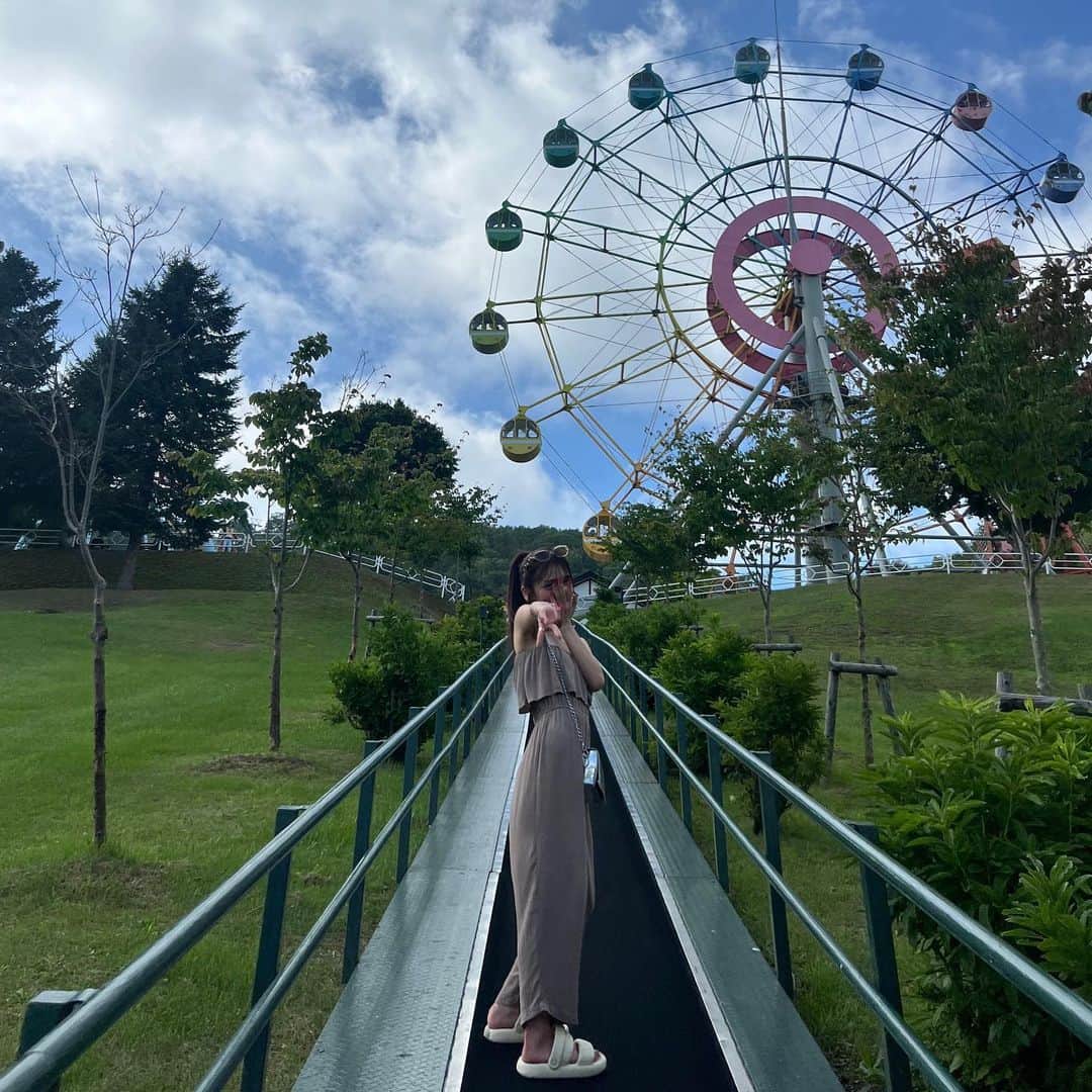 高畑麻優さんのインスタグラム写真 - (高畑麻優Instagram)「ルスツいってきたよー！！🩵」8月22日 21時48分 - 04__m.aa