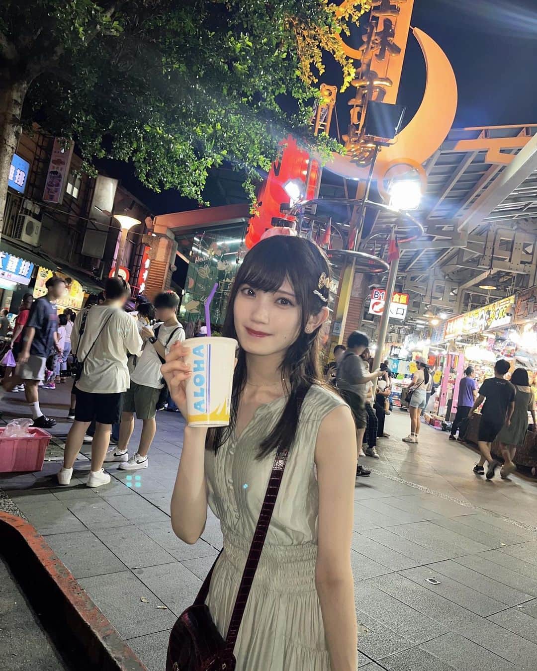 篠原葵のインスタグラム：「台湾🇹🇼 ライブすごく楽しかったよありがとう〜！思い出🥰   #台湾  #台湾観光  #台湾旅行」
