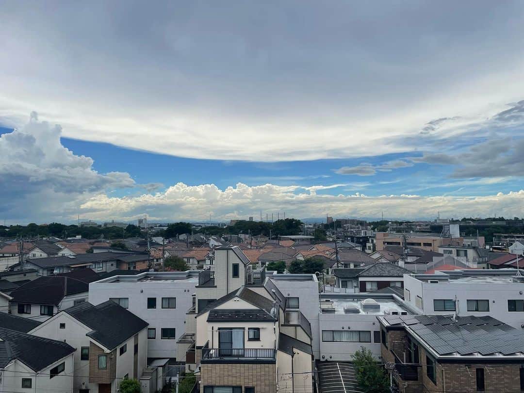 石黒彰さんのインスタグラム写真 - (石黒彰Instagram)「雲☁️凄い😳。」8月22日 14時20分 - ishiguroakira