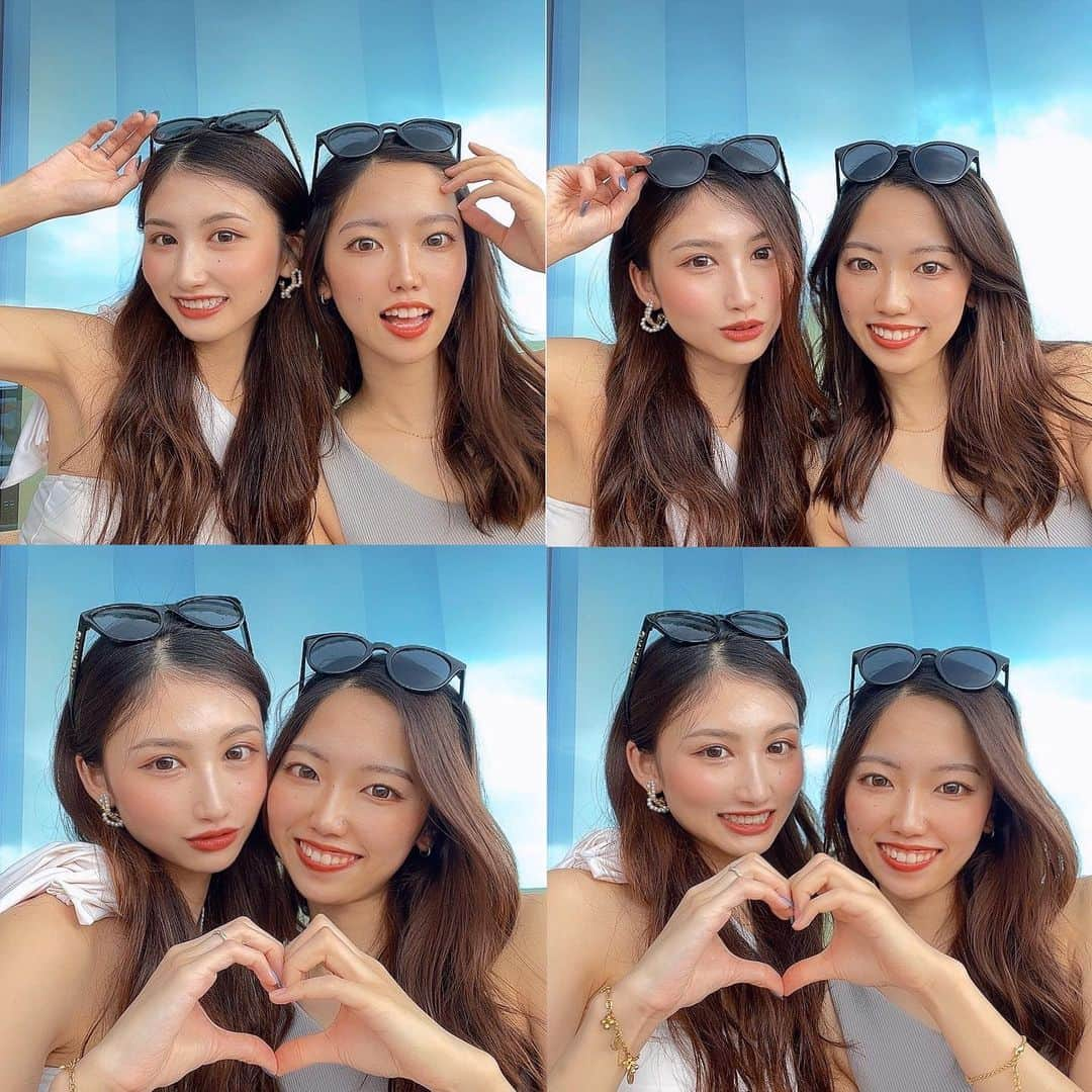 まいちさんのインスタグラム写真 - (まいちInstagram)「❤️‍🔥👭❤️‍🔥   #福岡女子 #fukuoka」8月22日 15時24分 - ma.ma.maichi