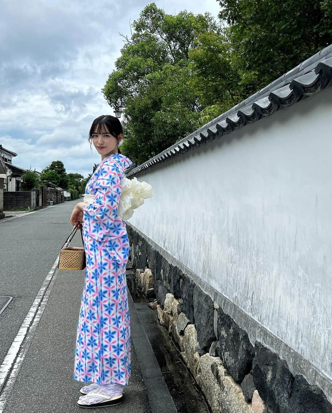 下尾みうさんのインスタグラム写真 - (下尾みうInstagram)「山口県萩市でおばあちゃんと浴衣デート👘🍀Part1  #山口県 #萩市 #畔亭 #NeroBake #coffee #ふくや #浴衣 #浴衣女子」8月22日 16時10分 - miumiu1343