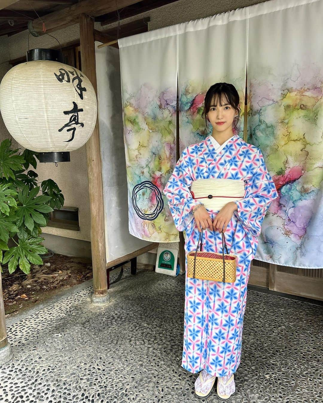 下尾みうさんのインスタグラム写真 - (下尾みうInstagram)「山口県萩市でおばあちゃんと浴衣デート👘🍀Part1  #山口県 #萩市 #畔亭 #NeroBake #coffee #ふくや #浴衣 #浴衣女子」8月22日 16時10分 - miumiu1343