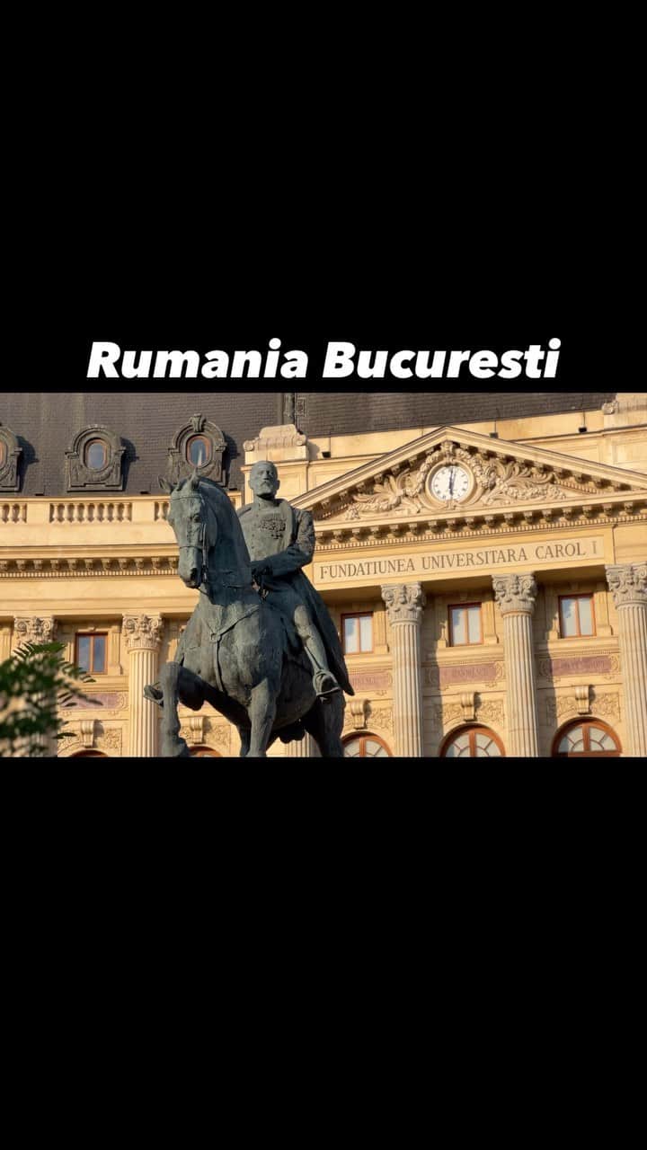 DJ MEGURUのインスタグラム：「Visiting Rumania Bucuresti. Old city area is so beatific, just walk around the city you can spend a whole day. Even though Rumania is part of the European county, places are very cheap so you can enjoy shopping too. Great to spend couple of day to chill…  ルーマニア🇷🇴の首都ブカレスト。大きすぎ歩いて回れる都市部は美しい街並みで物価も安いしのんびりできる場所。物価高騰するヨーロッパにおいて今や数少なきホッとできる場所かも。バックパッカーには旅の休憩地としてオススメ。穏やかで良いところです。  #eurotrip #rumania #bucuresti #europe #backpacker #バックパッカー #ルーマニア #ブカレスト」